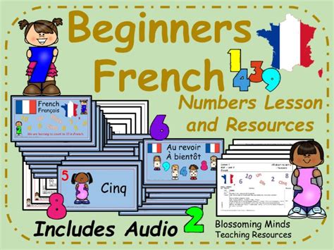 French Lesson And Resources Numbers To 10 Teaching Resources