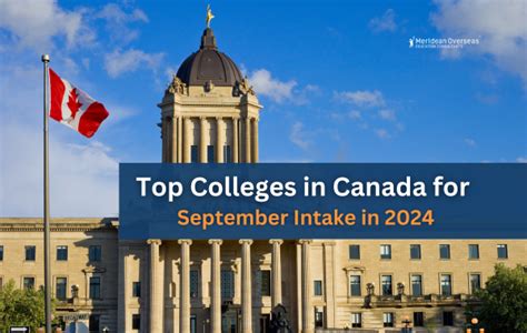 Top Colleges For September Intake In Canada In 2024 Moec