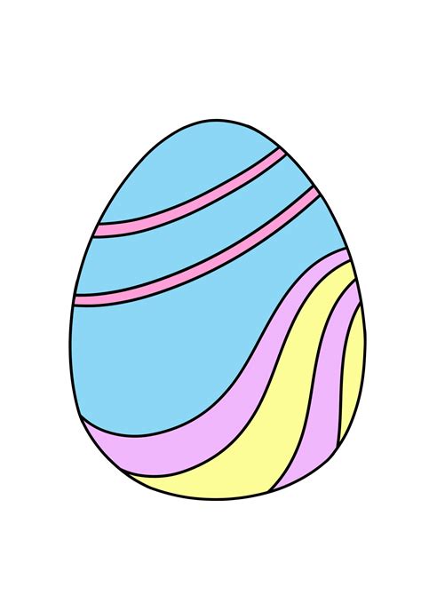Free Printable Colored Easter Eggs Freebie Finding Mom