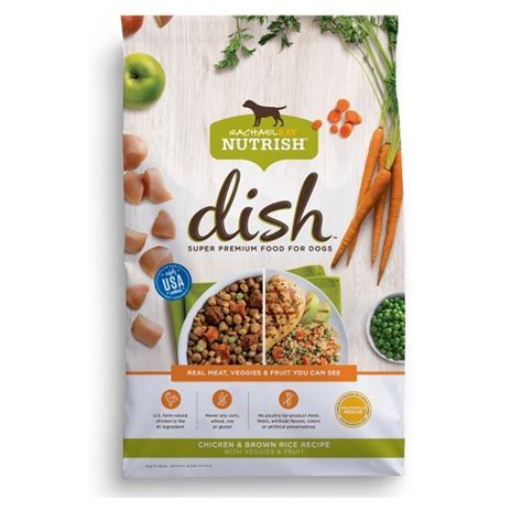 For under $15, you can purchase a small bag of dry food across all the nutrish lines. Rachael Ray Nutrish DISH Natural Dry Dog Food Chicken ...