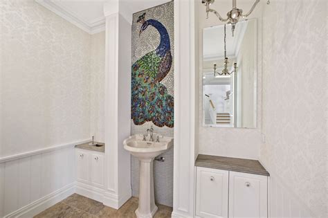 Luxurious Powder Room In A Hamptons Style Home If You Like This Powder