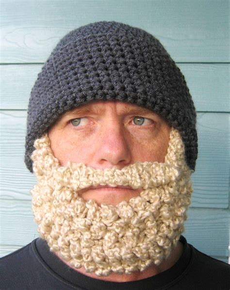 Hat Beard Crochet Pattern