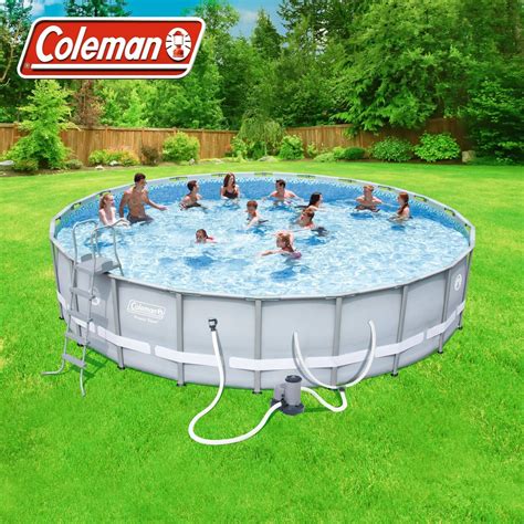 Buy Coleman Power Steel 22 X 52 Above Ground Pool Set Online In India