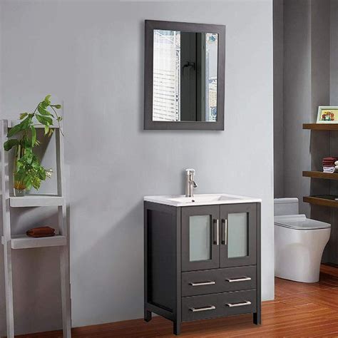 24 Bathroom Vanity And Sink Eviva Evvn521 24 Cup® 24 Inch Modern Bathroom Vanity With We