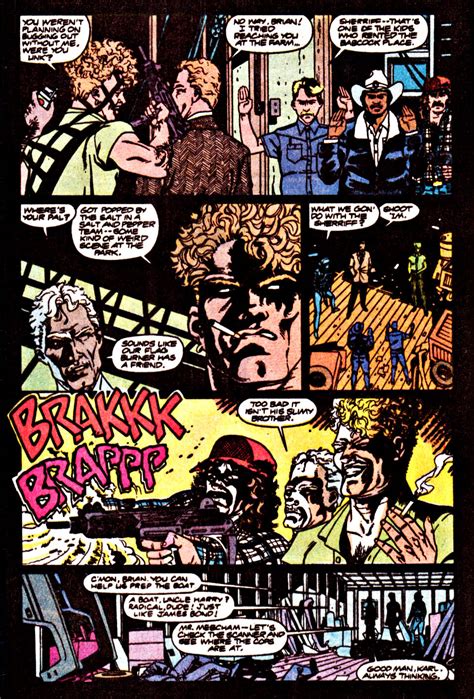 Read Online The Punisher 1987 Comic Issue 44 Flag Burner