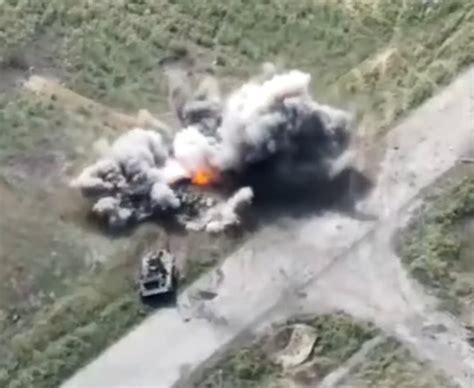 Breaking911 On Twitter Watch Fleeing Russian Tank Blown To Pieces Navigating Ukrainian