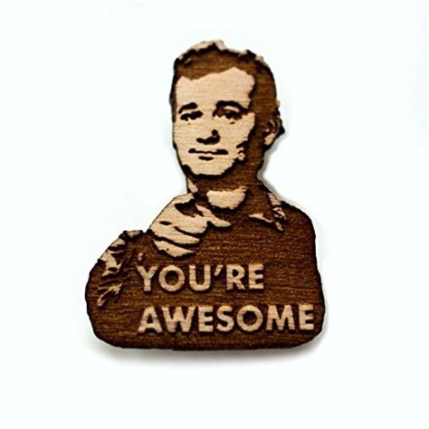 Youre Awesome Lapel Pin Youre Awesome Wood Hat Pin Hand Painted