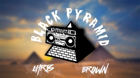 1440x900 Resolution Black Pyramid Chris Brown Album Wallpaper Black