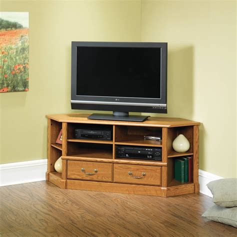 Latest Corner Tv Stands With Drawers