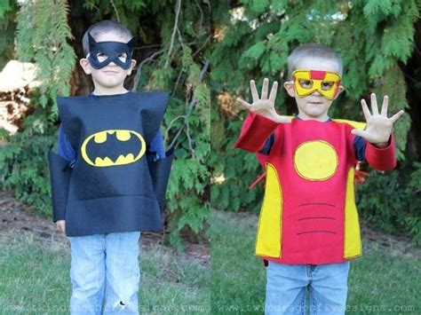 Disfraces De Superhéroes Caseros Para Niños