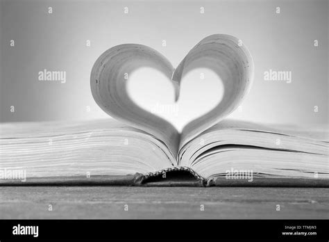 Heart Shaped Music Notes Sheets Stock Photo Alamy