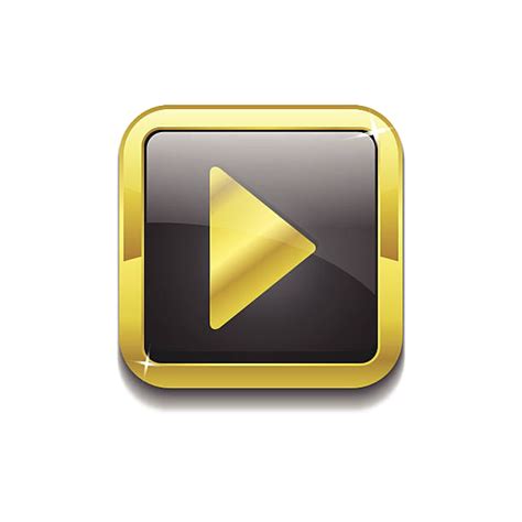 Gold Play Button Png Pic Png Mart