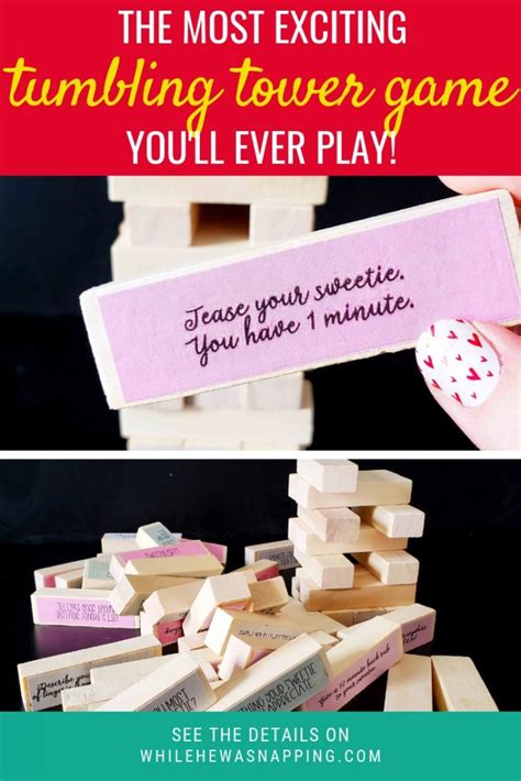 Couples Jenga The Perfect At Home Date Night Game