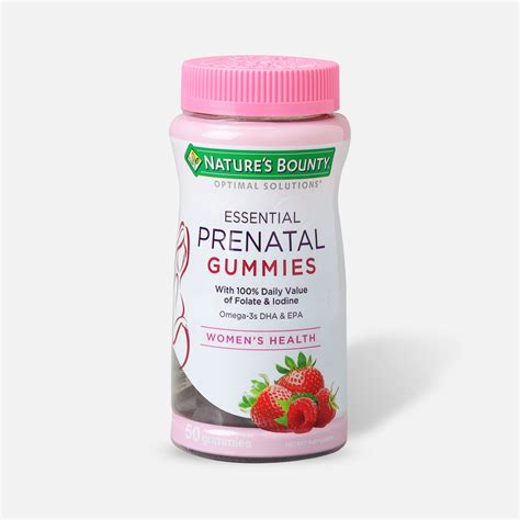 Optimal Solutions Essential Prenatal Gummies 50 Ct