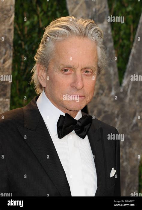 Michael Douglas At The Vanity Fair Oscar Party In West Hollywood