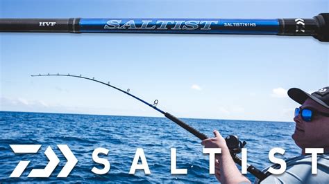Introducing The All New Daiwa Saltist Boat Rods YouTube