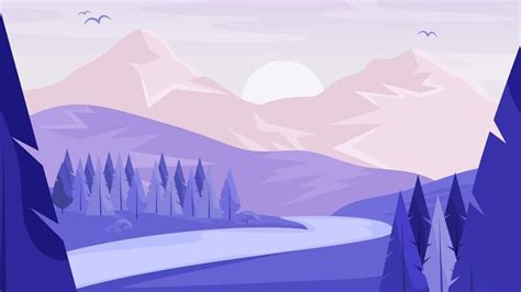 Minimalist Landscape Desktop Wallpaper 4k Cool