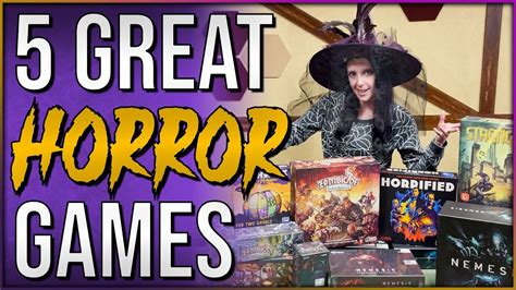 5 Great Horror Themed Board Games For Halloween Good For 2 Players