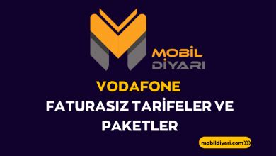 Vodafone Fatura Deme Tarihi Renme Ve De I Tirme Mobil Diyar