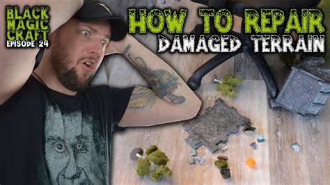 How To Repair Damaged Terrain Black Magic Craft Episode 024 Youtube
