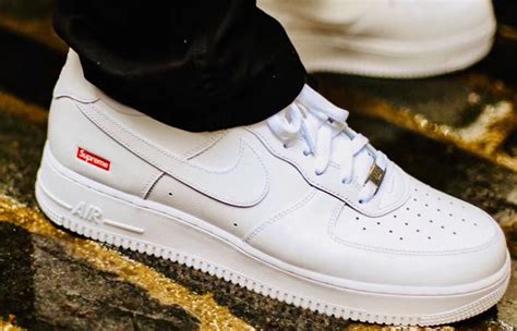 Supreme Nike Air Force 1 Low White Cu9225 100 Fastsole