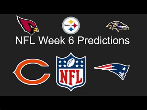 NFL Week 6 Predictions YouTube