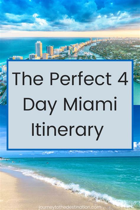The Perfect 4 Day Miami Itinerary In 2023 Miami Travel Florida