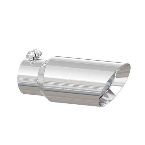 Mbrp Exhaust Tip 4 Inch Od Dual Wall Angled 3 Inch Inlet 10 Inch