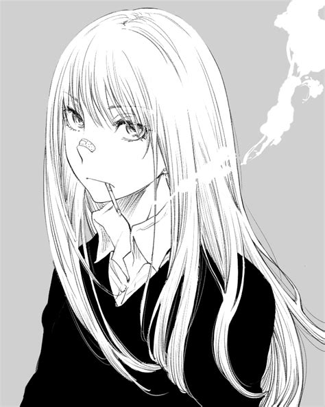 Maybe you would like to learn more about one of these? ''i dont give a fuck'' kawaii anime girl smoking bad...