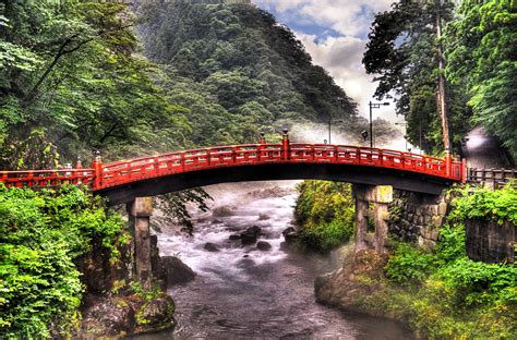 Tokyo Japan Rivers Bridges Nature Wallpapers Hd Desktop And