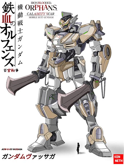 Just Gonna Share My Gundam Frame Concept Art From Gundam Ibo Asw G03
