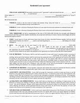Pictures of Free Printable Rental Lease Agreement Template