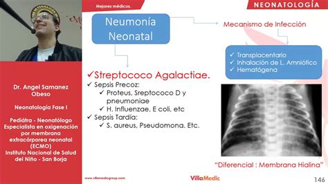 Neonatología 11 Neumonía Neonatal Youtube