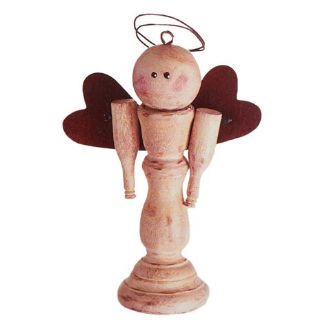 Wood Angel Ornament Kit Wooden Doll Heads And Bodies Wood Crafts