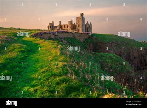 Slains Castle near Peterhead, Aberdeenshire, Scotland is supposed to be