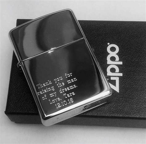 Satin Chrome Personalized Engraved Zippo Lighter Best Etsy Engraved