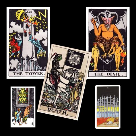But it can also deliver bad news in a split second when you draw a bad card. Tarot Cards that seem scary but are not | Tarot by Email