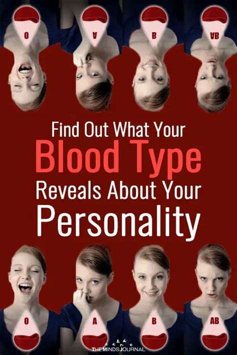 What Your Blood Type Says About Your Personality 4 Different Blood Types