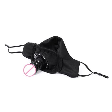 Bondage Face Mask With Built In Silicone Mouth Gag Bdsm Oral Fixation