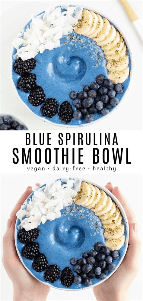 Minutes Vegetarian Gluten Free Serves This Blue Smoothie Bowl