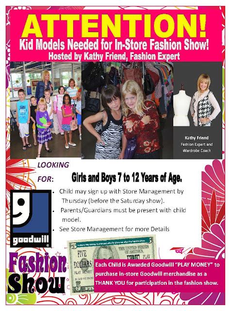 Goodwill Tips Kids Model Search