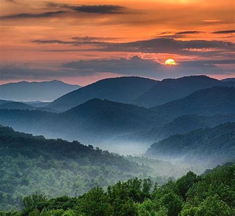 Great Smoky Mountains Np Mountain Pictures Beautiful Landscapes