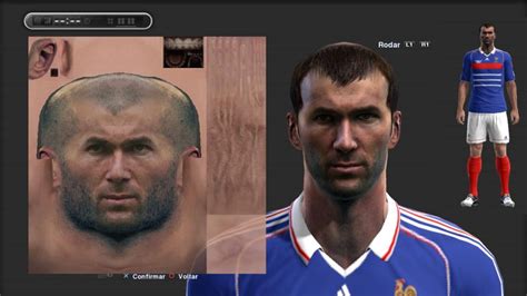 Pes 2013 Zinedine Zidane Face By Pilki02