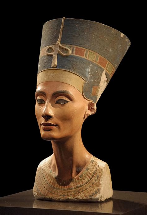 Busto De Nefertiti Ancient Egyptian Art Egyptian Art