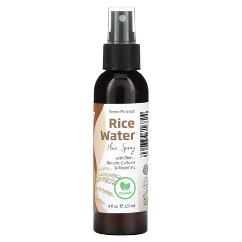 Seven Minerals Rice Water Hair Spray Fl Oz Ml