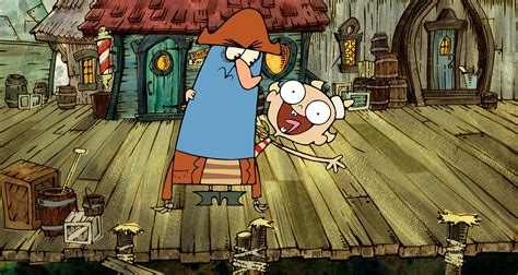 Flapjack And Captain Knuckles I Really Miss This Show Flapjack Is