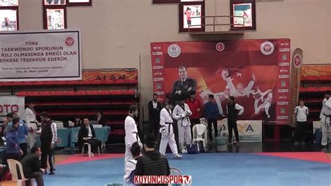 87kg Muhammed Emin Acikgoz vs Ali Sarı 2017 Turkish Senyor Taekwondo