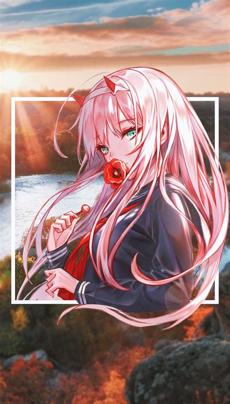 Pin On Zero Two Darling In The Franxx