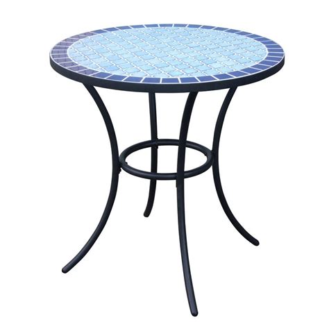 Shop our tile mosaic bistro table selection from the world's finest dealers on 1stdibs. Shop Garden Treasures Pelham Bay Tile-Top Black Round ...