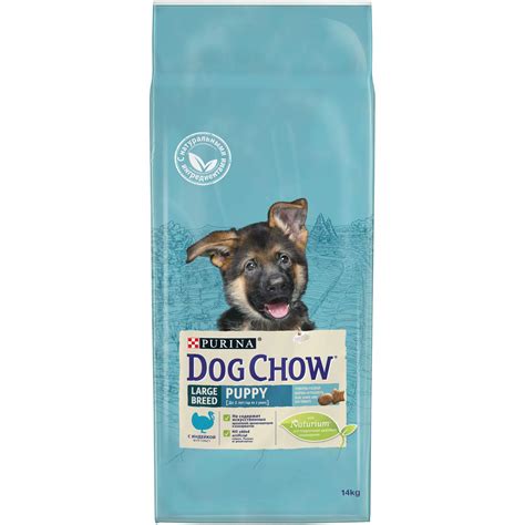 Купить сухой корм для щенков Dog Chow Puppy Large Breed для крупных
